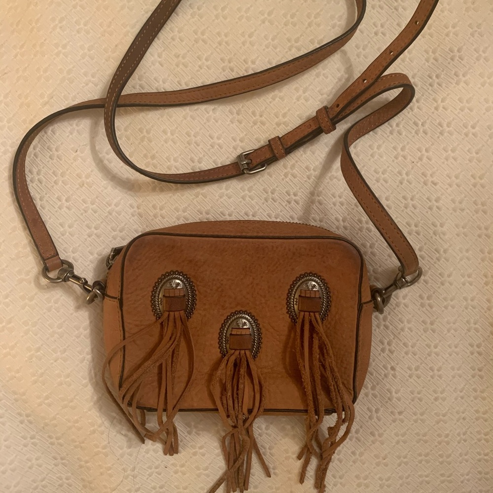 Rebecca Minkoff Brown Fringe Bag